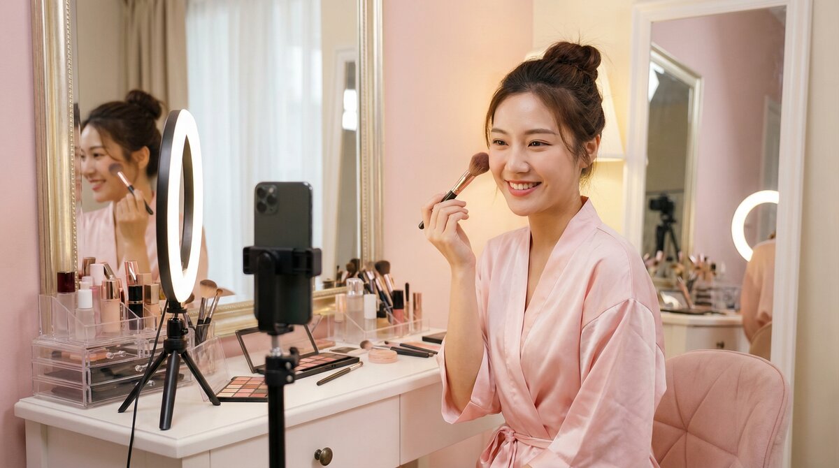 西瓜视频美妆视频教程